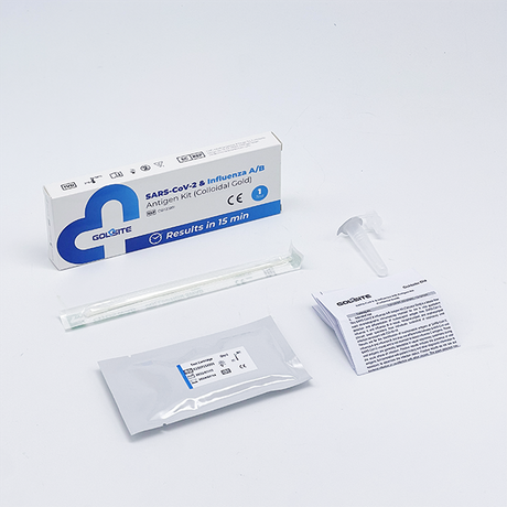 Kit de antígeno SARS-Cov-2 e influenza A/B